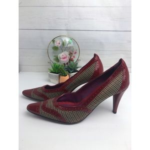 FIRM PRICE $💁🏻 ETRO toe pump heel read shoes